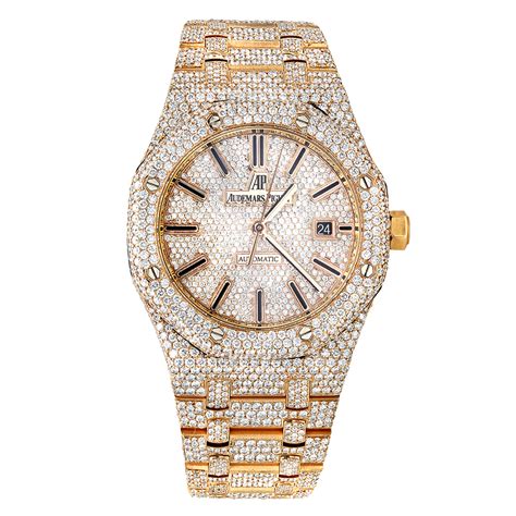 audemars piguet diamond bracelet watch|Audemars Piguet diamond bezel.